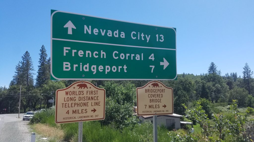 Nevada City Worlds First Long Distance Telephone Line